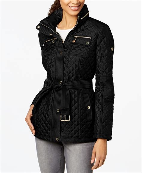 michael kors jacket metal polyester cotton|Michael Kors jacket women.